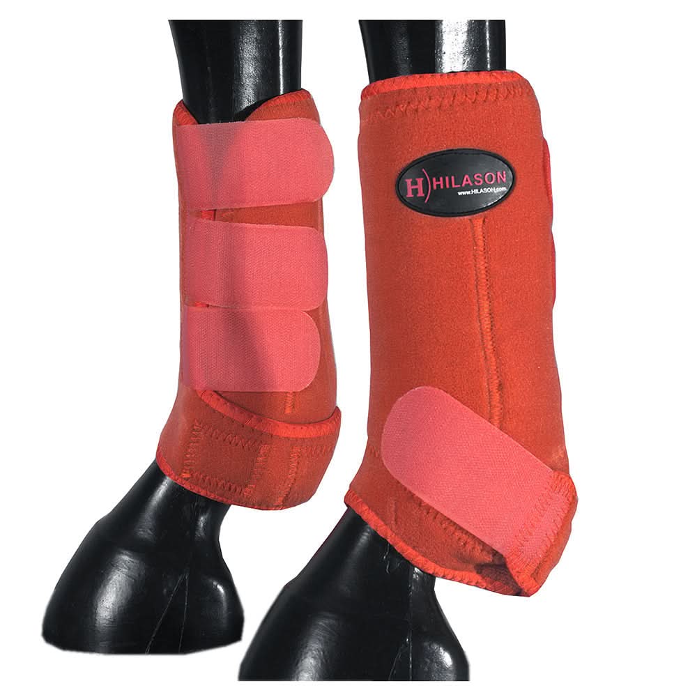 HILASON Horse Front Leg Neoprene Shock Absorbing Sport Boot Comfortable Fit