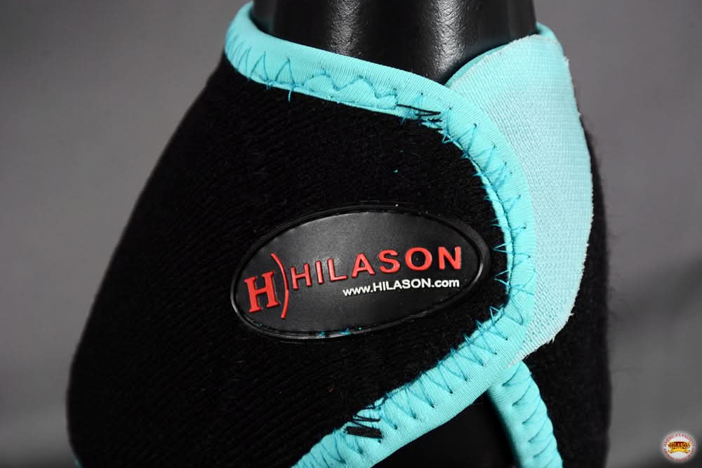 HILASON Bell Boots for Horses No Turn Protection Comfort & Durability Quick Wrap Hook and Loop Jumping Boots Sold in Pairs