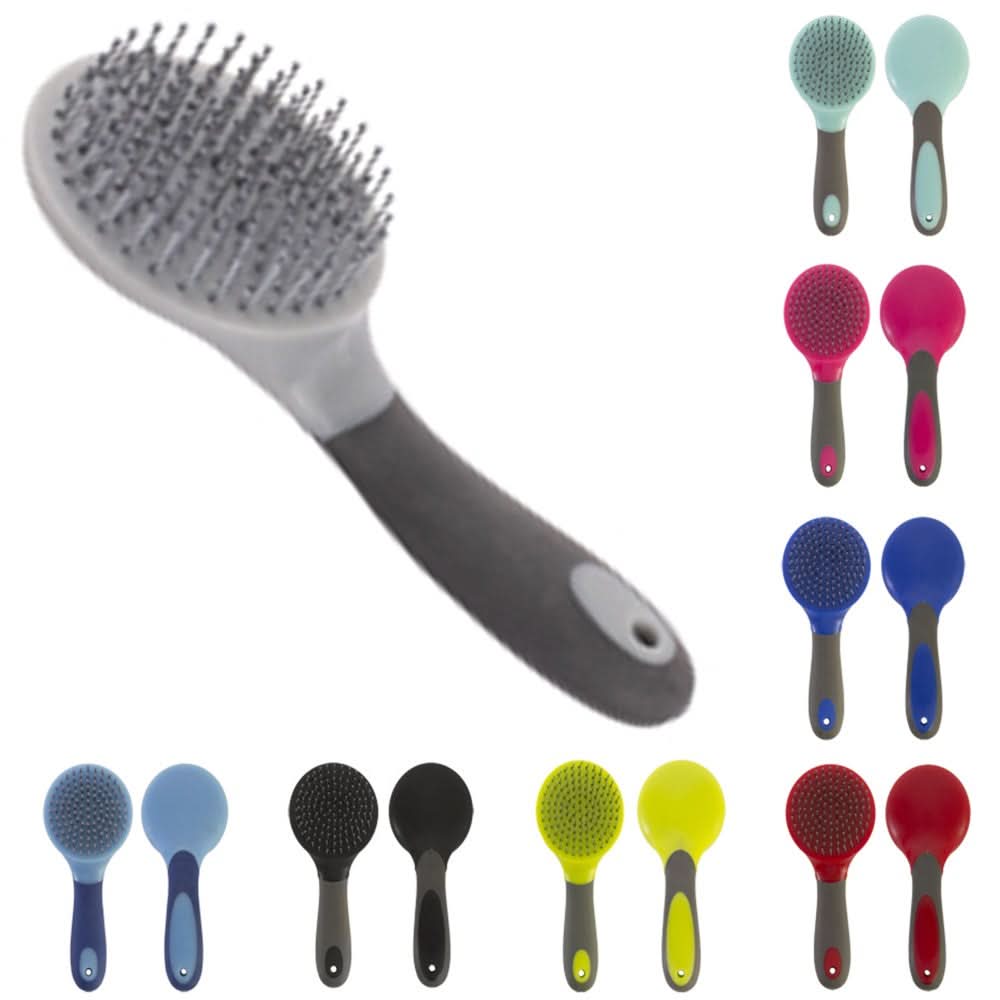 Hilason Soft Touch Horse Mane & Tail Brush Soft Bristles
