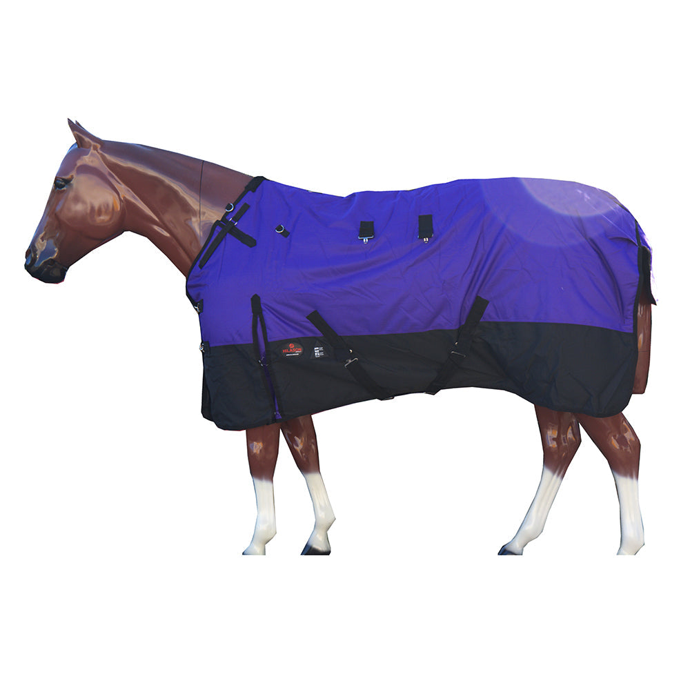 Hilason 600D Winter Waterproof Pony Horse Turnout Blanket Purple