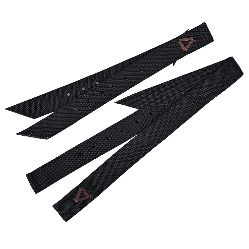 Hilason Premium Single Nylon Cinch Tie Strap And Off Billet Set