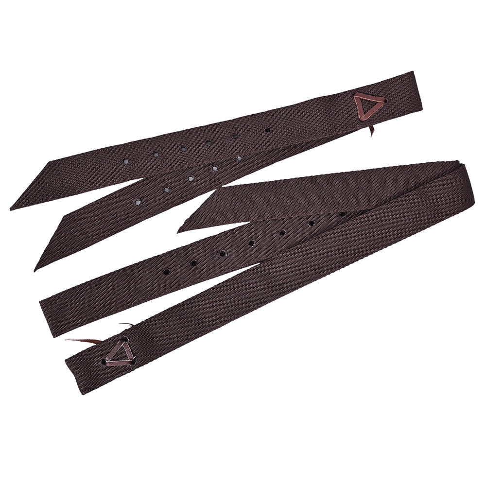Hilason Premium Single Nylon Cinch Tie Strap And Off Billet Set