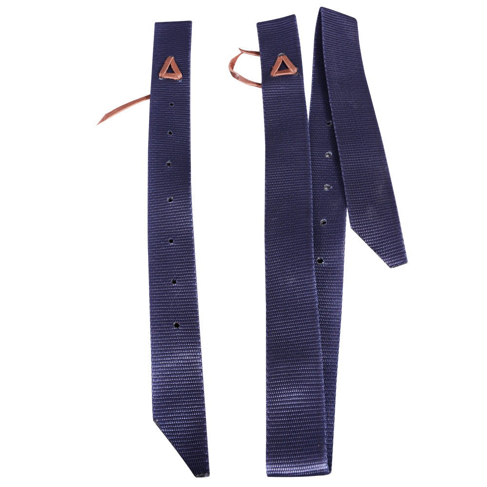 Hilason Premium Single Nylon Cinch Tie Strap And Off Billet Set