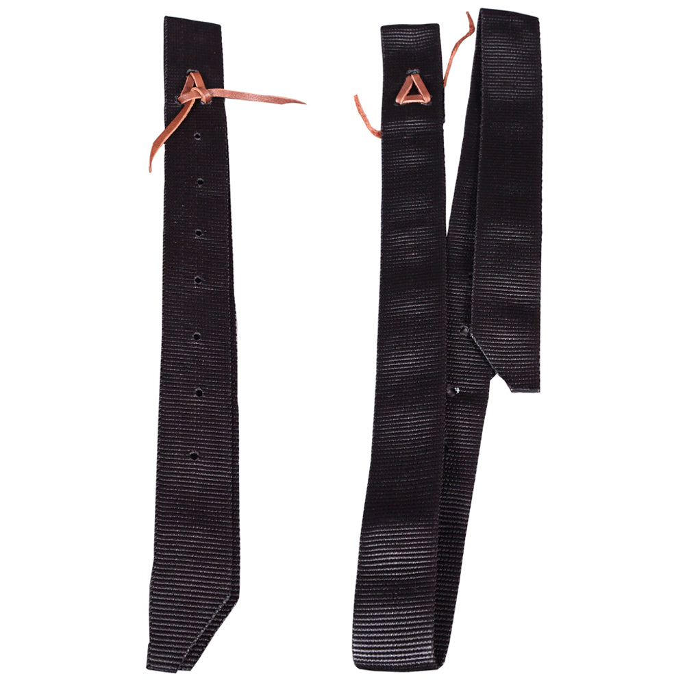 Hilason Premium Single Nylon Cinch Tie Strap And Off Billet Set