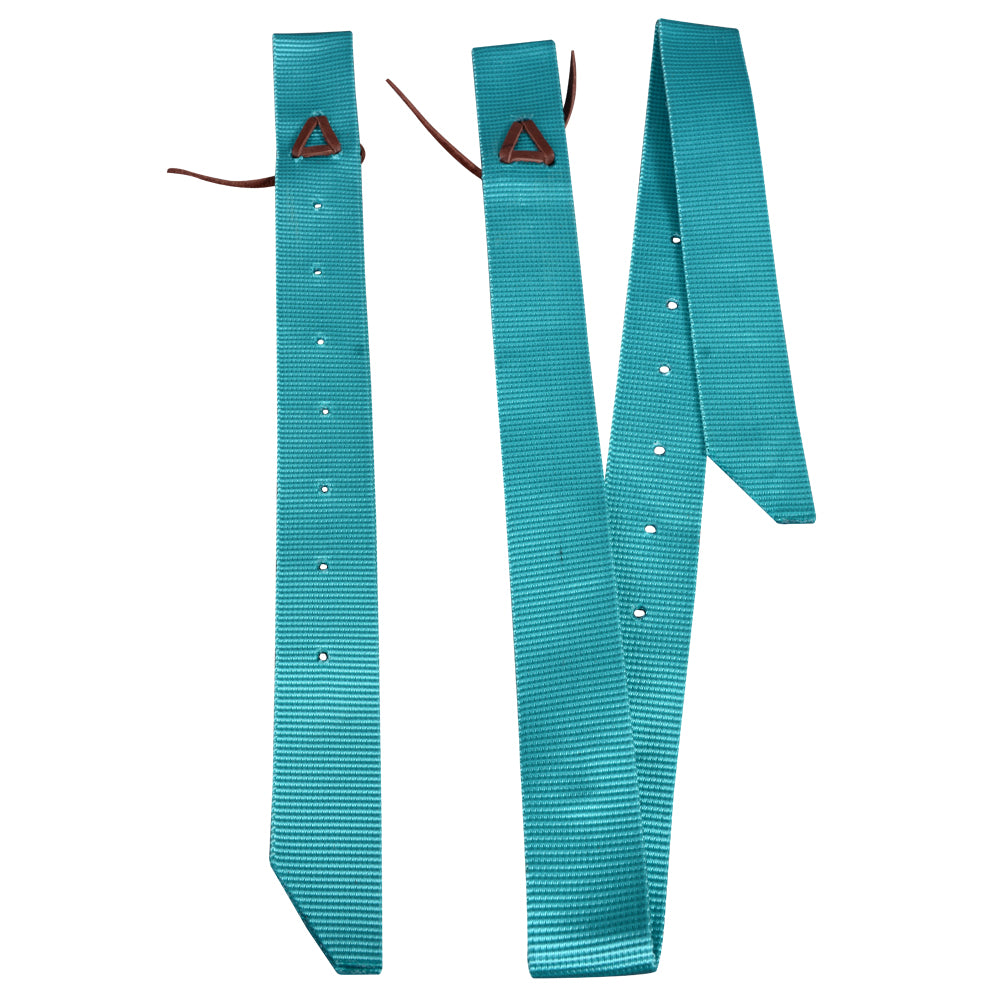 Hilason Premium Single Nylon Cinch Tie Strap And Off Billet Set