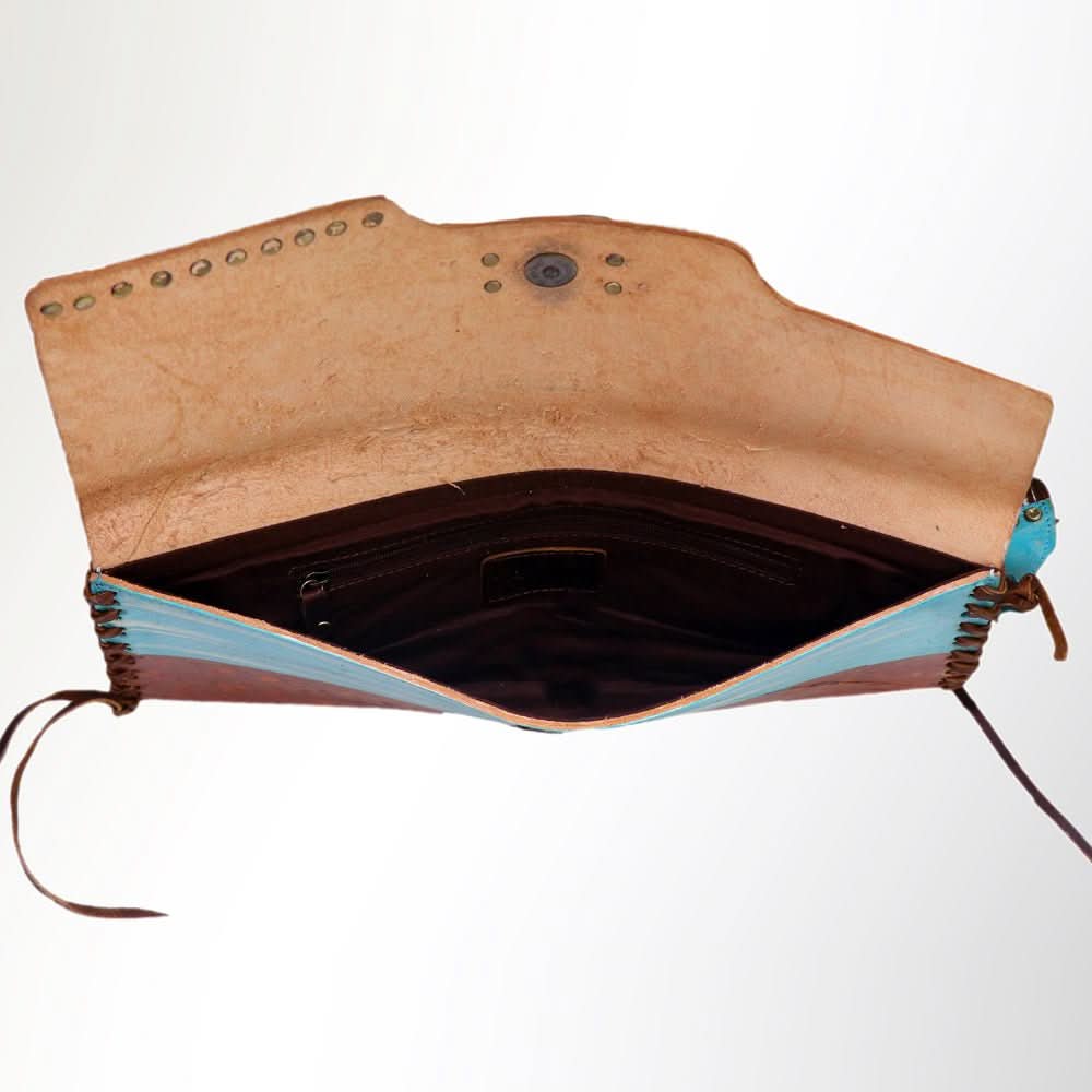 American Darling Envelope Genuine Leather Women Bag Western Handbag Purse