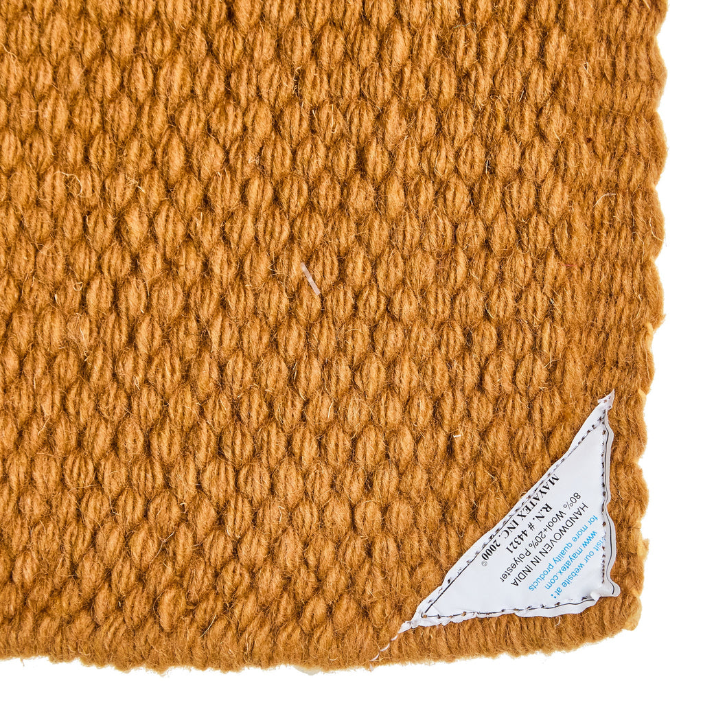 1314-10 San Juan Solid Gold 36x34 New Zealand Wool Saddle Blanket GOLD
