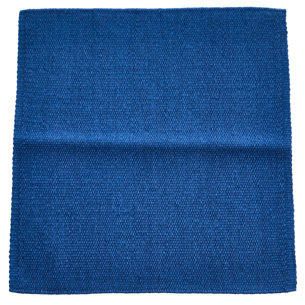 1314C-95 San Juan Solid Slate Blue 38x34 New Zealand Wool Saddle Blanket