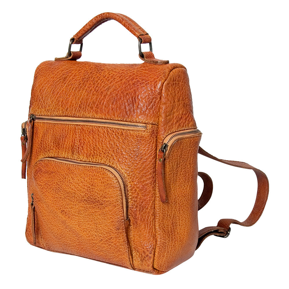 Never Mind Nmbgz125B Backpack Vintage Handmade Genuine Cowhide Leather Women Bag Western Handbag Purse
