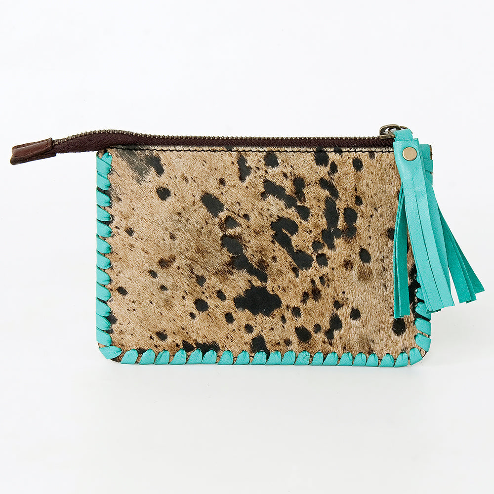 American Darling ADBGD165 Coin Purse Hair-On Genuine Leather Women Bag Western Handbag Purse