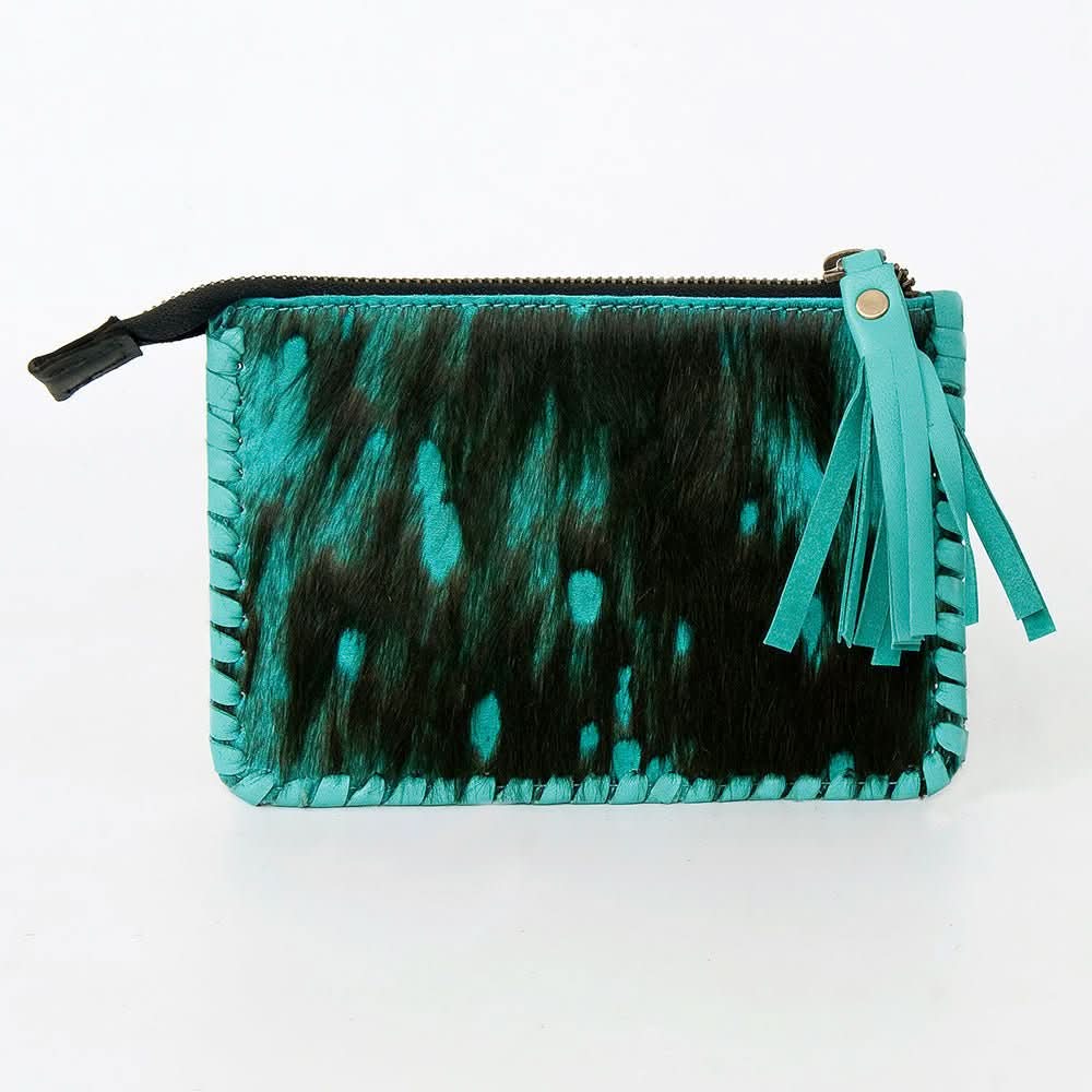 American Darling ADBGD169 Coin Purse Hair-On Genuine Leather Women Bag Western Handbag Purse