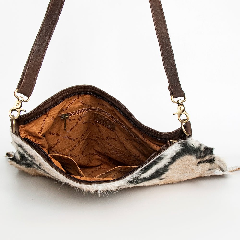 American Darling Cross Body Hair On Genuine Leather women bag western handbag purse