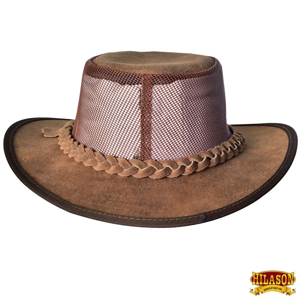 Crazy Horse Cow Suede Tan Cowboy Hat Hilason