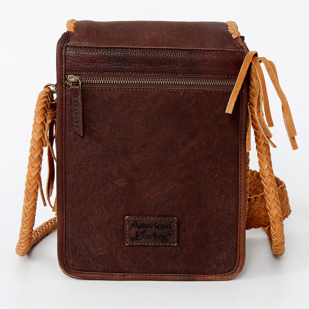 American Darling ADBGD135A Crossbody I Genuine Leather Women Bag Western Handbag Purse