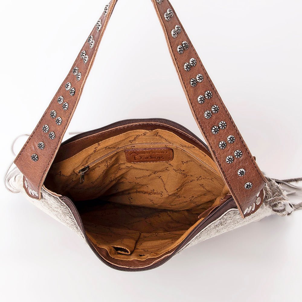 American Darling Hobo Hair-On Genuine Leather Women Bag Western Handbag Purse