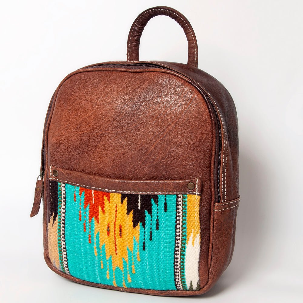 American Darling Backpack Saddle Blanket Genuine Leather women bag western handbag purse