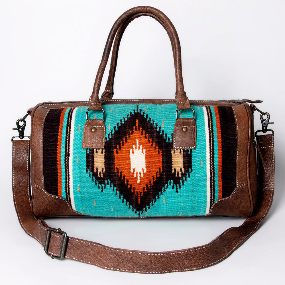 American Darling Duffel Saddle Blanket Genuine Leather women bag western handbag purse