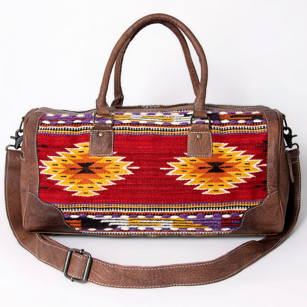 American Darling Duffel Saddle Blanket Genuine Leather women bag western handbag purse