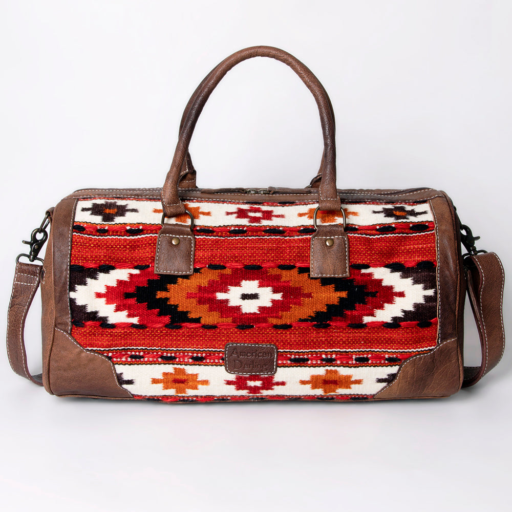 American Darling Duffel Saddle Blanket Genuine Leather women bag western handbag purse