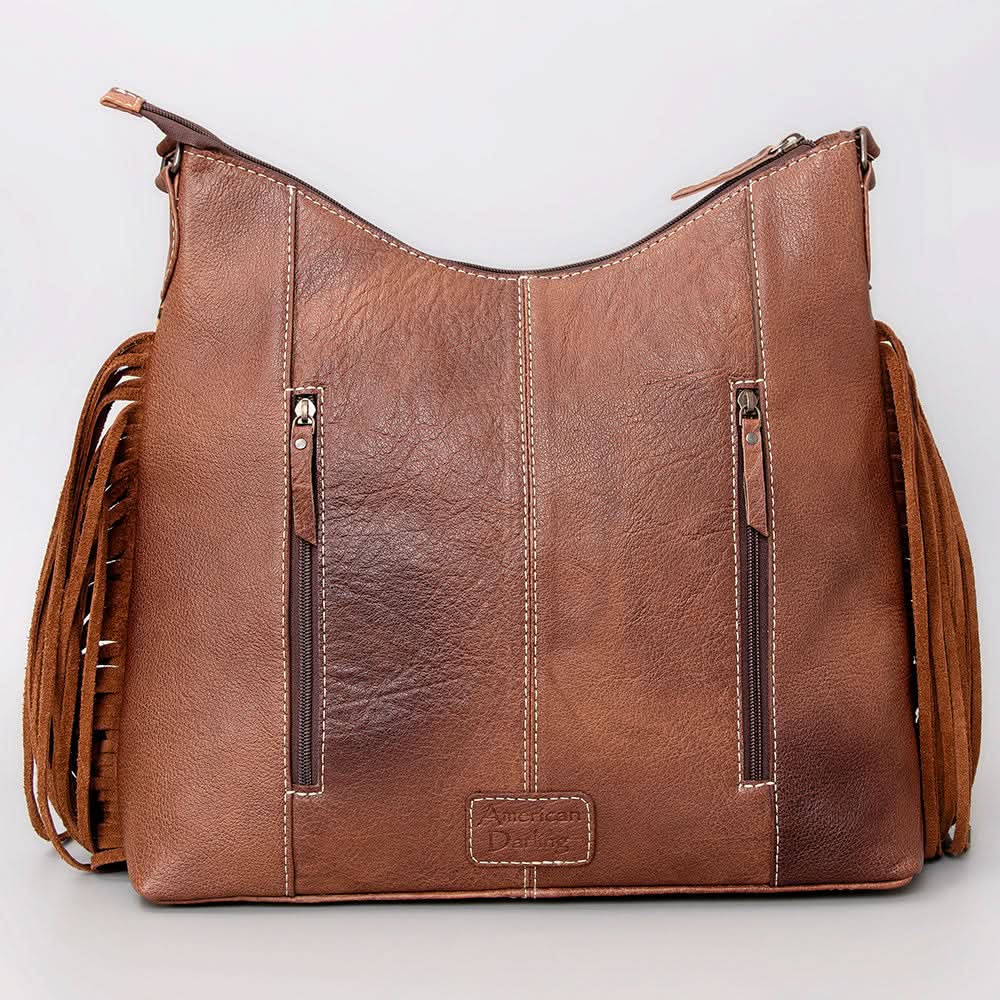 American Darling ADBG1020A Hobo Hair-On Genuine Leather women bag western handbag purse