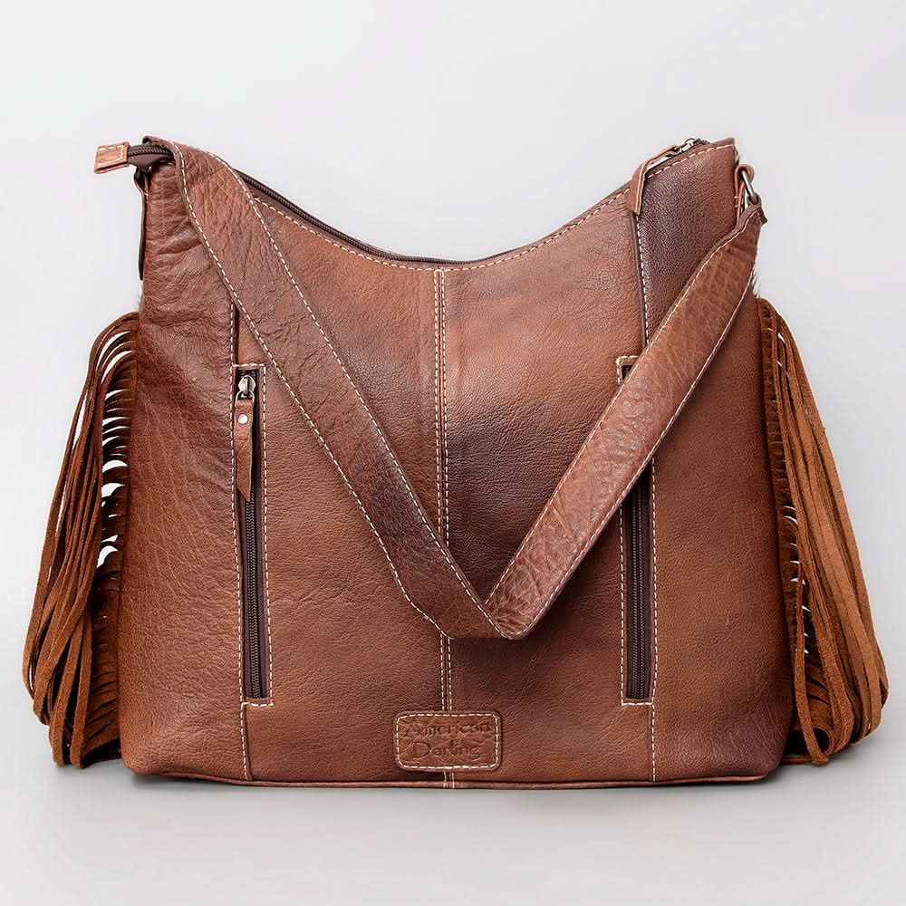 American Darling ADBG1020A Hobo Hair-On Genuine Leather women bag western handbag purse
