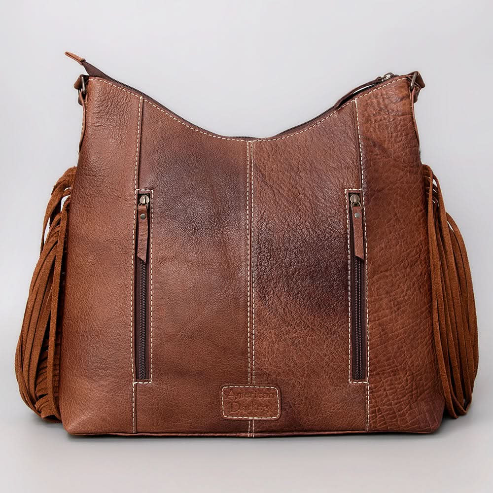 American Darling ADBG1020A Hobo Hair-On Genuine Leather women bag western handbag purse