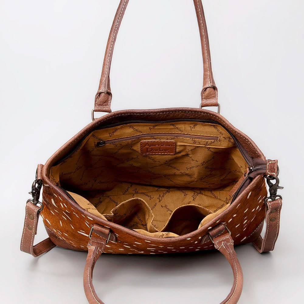 American Darling ADBG1022A Hobo Hair-On Genuine Leather women bag western handbag purse