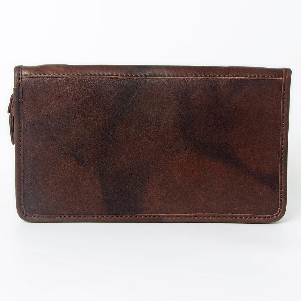 American Darling Hand Tooled Hair On Genuine Leather Women Bag Western Handbag Purse