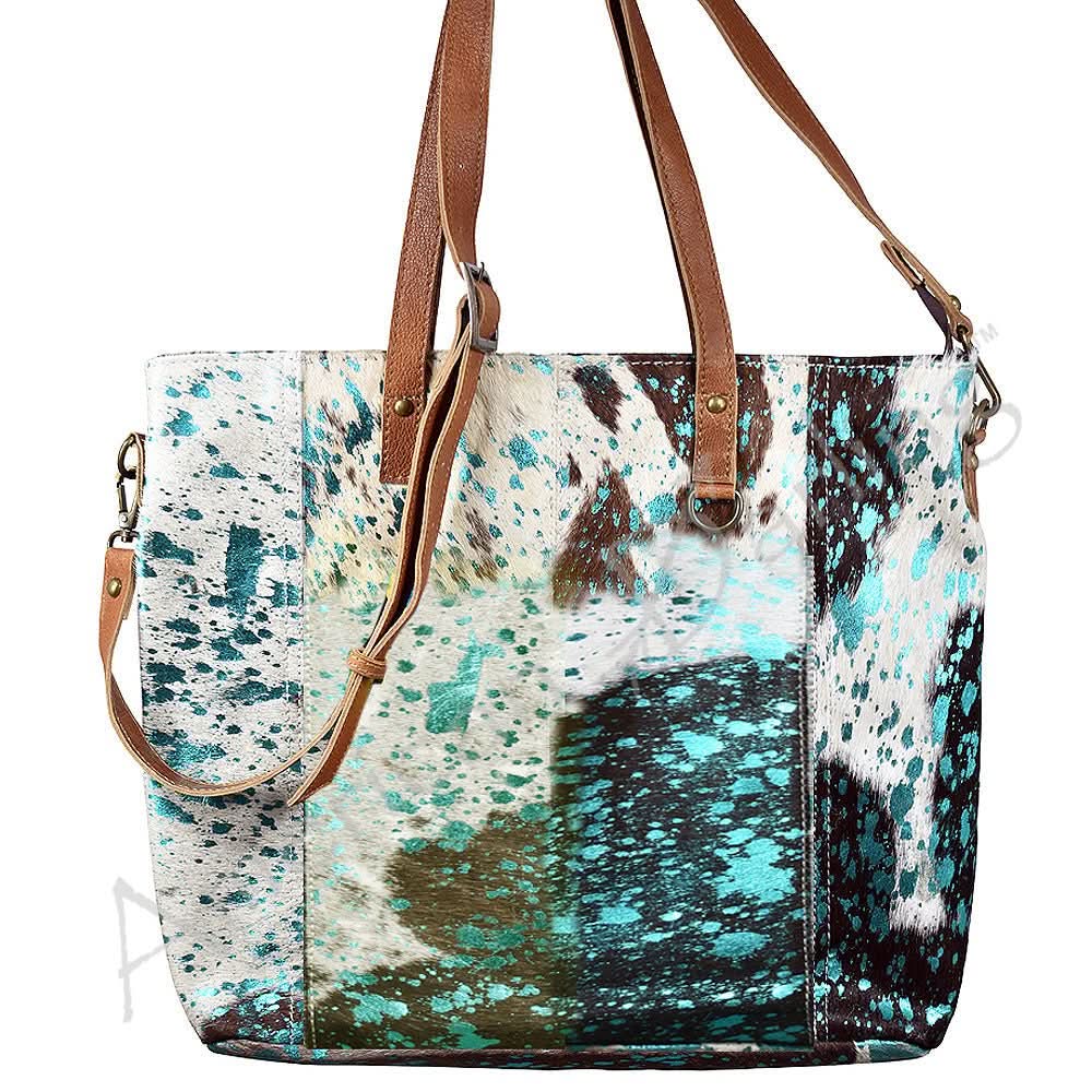 American Darling Tote Hair-On Genuine Leather women bag western handbag purse