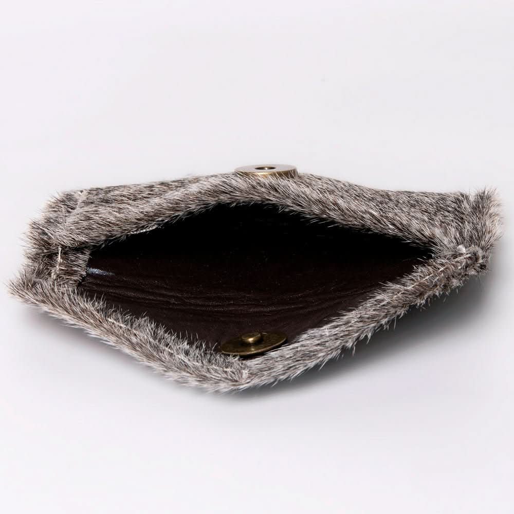 American Darling Coin Purse Hair On Genuine Leather Women Bag Western Handbag Purse