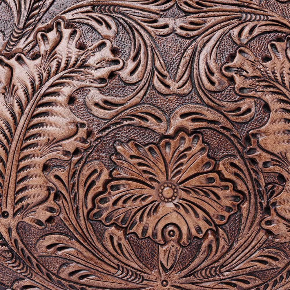 ADBGI221B American Darling Hand Tooled Genuine Leather Women Bag Western Handbag Purse