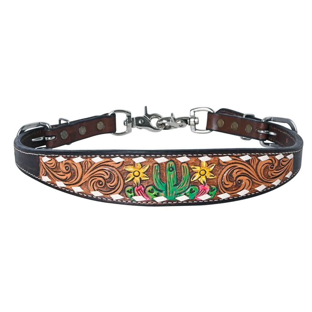 Bar H Equine Genuine Western American Leather Horse Premium Headstall & Breast Collar Set