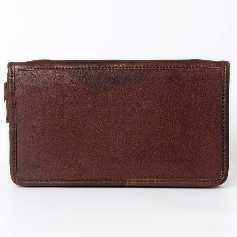 American Darling Hand Tooled Hair On Genuine Leather Women Bag Western Handbag Purse