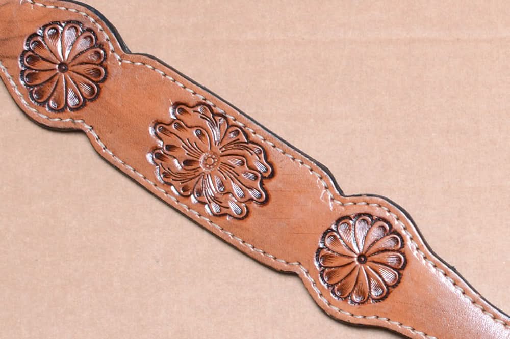 COMFYTACK Western Horse Headstall Breast Collar Tack Genuine American Leather