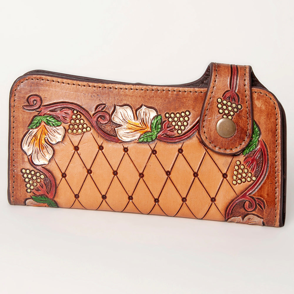 American Darling Hand Tooled Genuine Leather Women Bag Western Handbag Purse