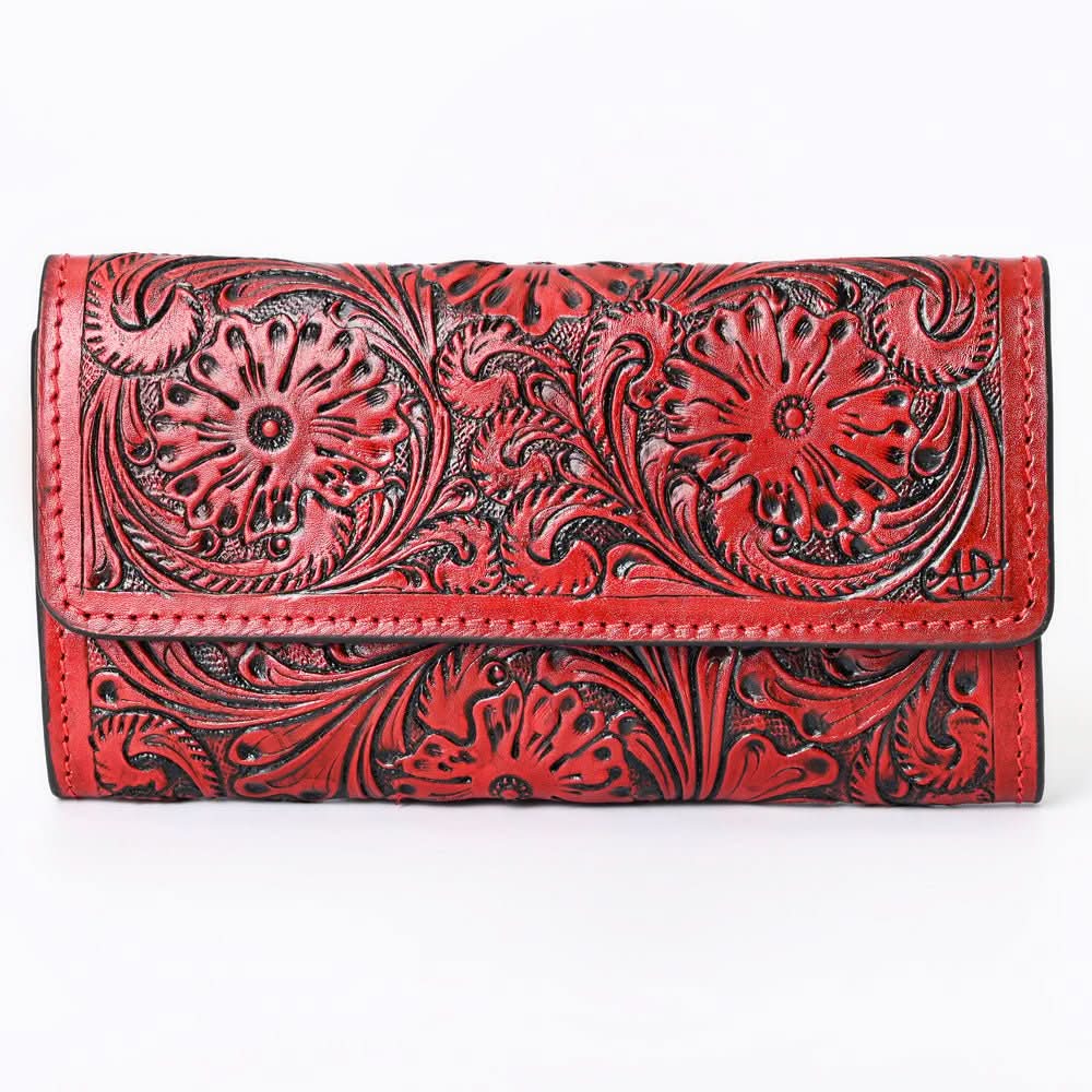 American Darling Hand Tooled Genuine Leather Women Bag Western Handbag Purse