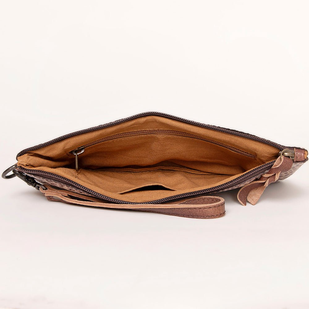 American Darling Crocodile Embossed Genuine Leather Women Bag Western Handbag Purse