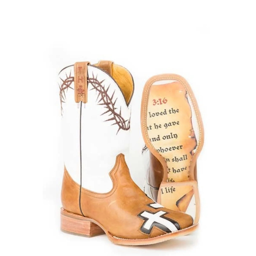 Tin Haul Between Two Thieves - Men's Leather Cowboy Boot