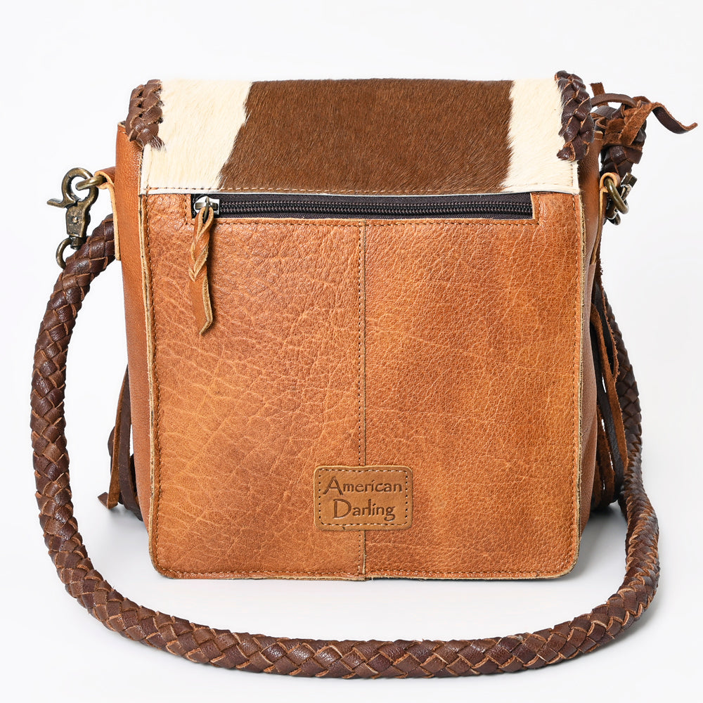 American Darling Messenger Genuine Leather Women Bag Western Handbag Purse