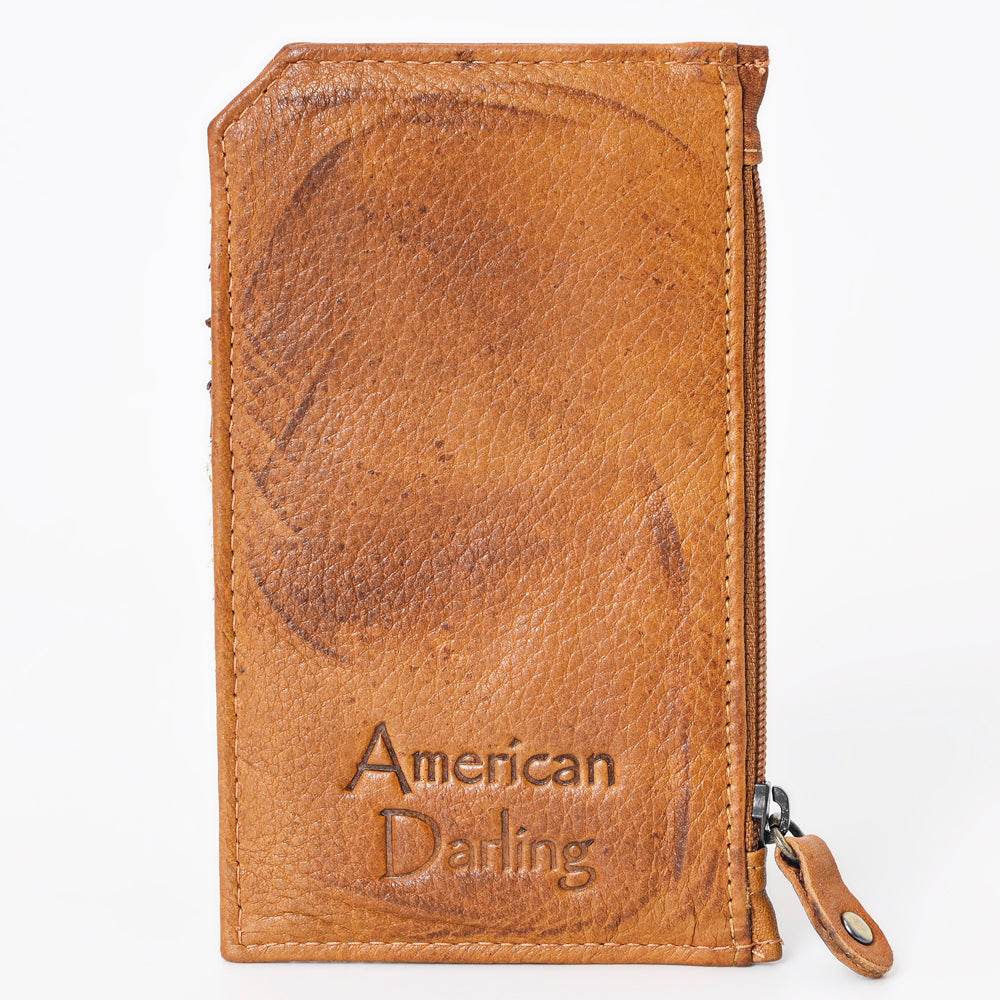 American Darling ADCCM101G Card-Holder Hair On Genuine Leather women bag western handbag purse