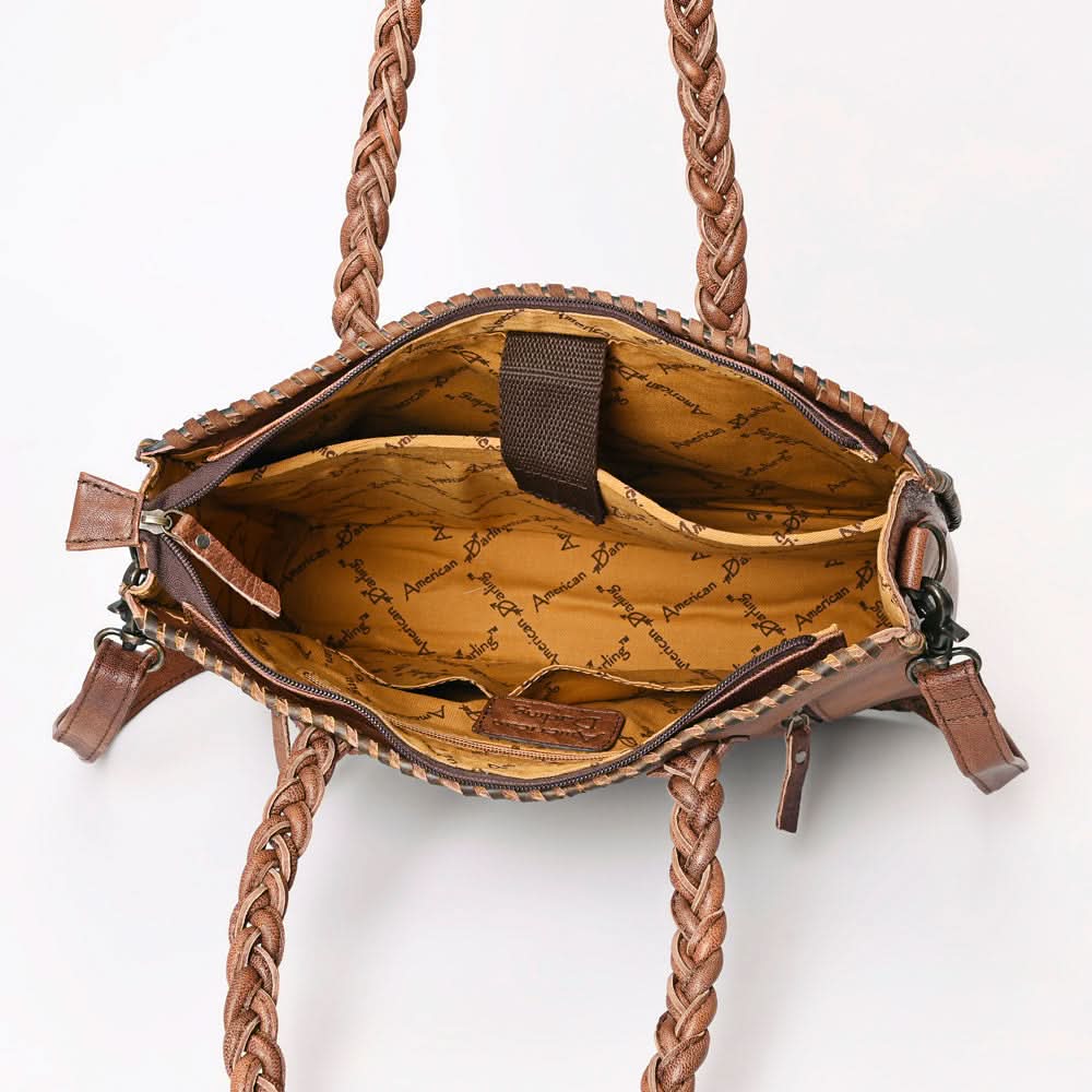 ADBG1173 American Darling Tote Hand Tooled Genuine Leather women bag western handbag purse
