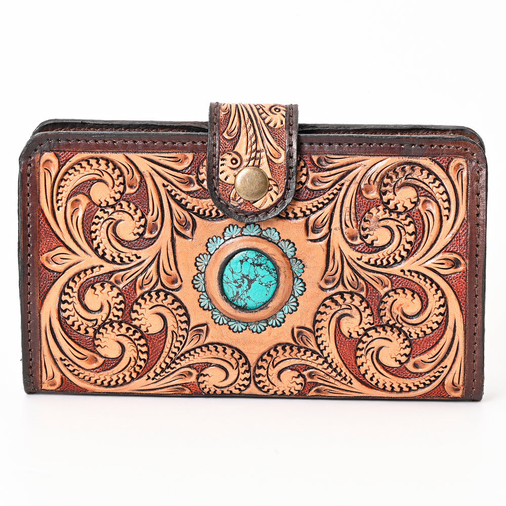 ADBGA397 American Darling Hand Tooled Genuine Leather Women Bag Western Handbag Purse