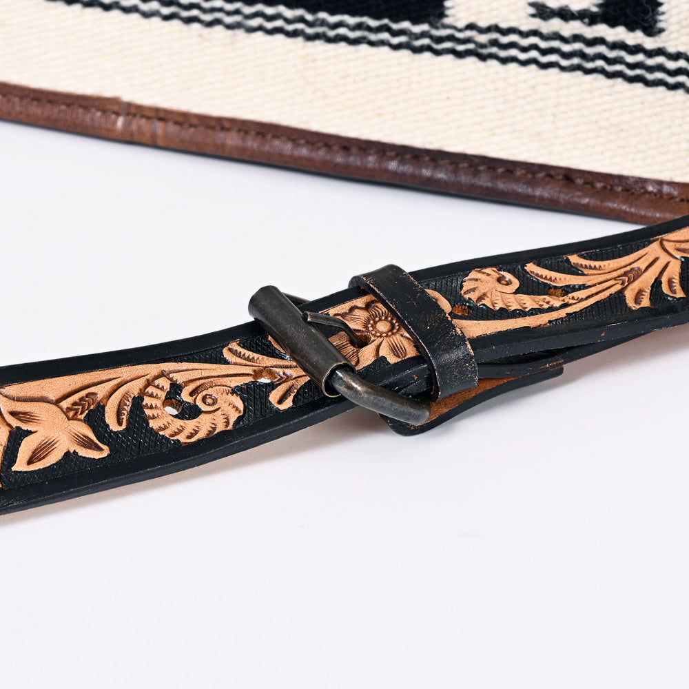 American Darling ADBG1033A Tote Saddle Blanket Genuine Leather women bag western handbag purse