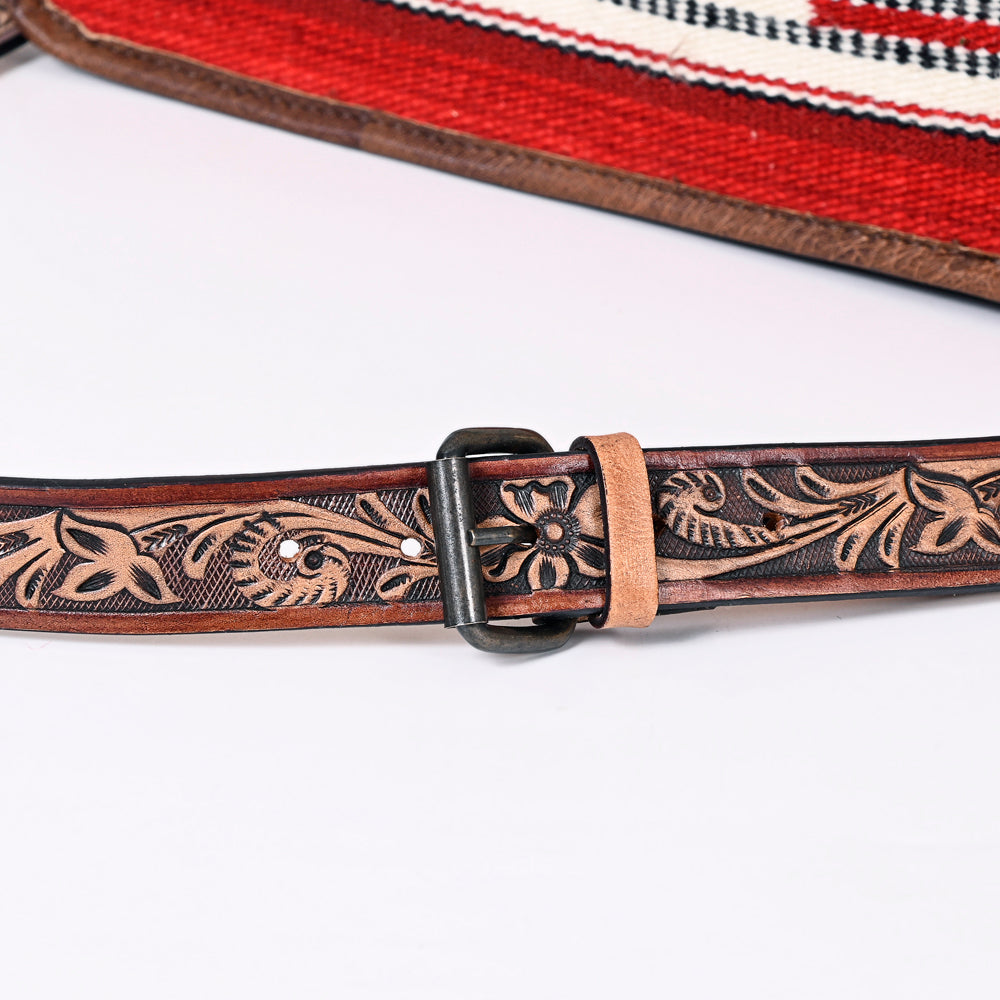 American Darling ADBG1033A Tote Saddle Blanket Genuine Leather women bag western handbag purse