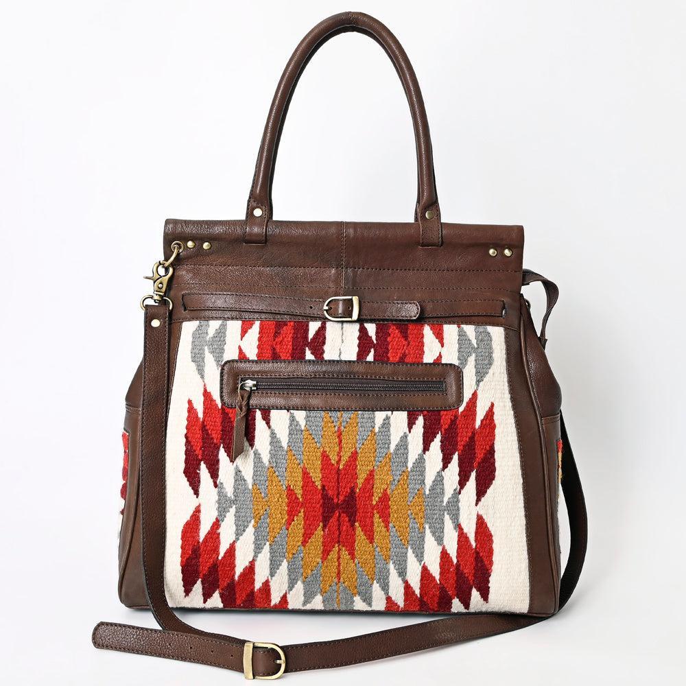 ADBGA400 American Darling Saddle Blanket Genuine Leather Women Bag Western Handbag Purse