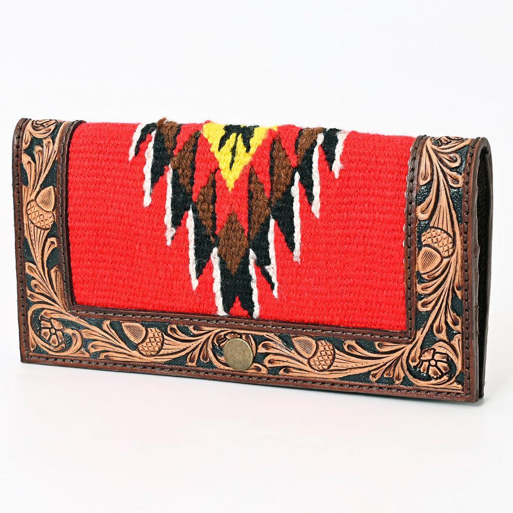 ADBGA408 American Darling Hand Tooled Saddle Blanket Genuine Leather Women Bag Western Handbag Purse