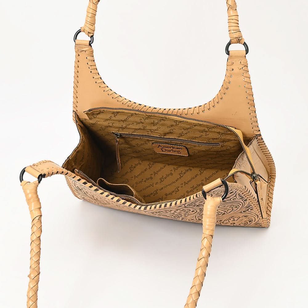 ADBGZ758A American Darling Hand Tooled Genuine Leather Women Bag Western Handbag Purse