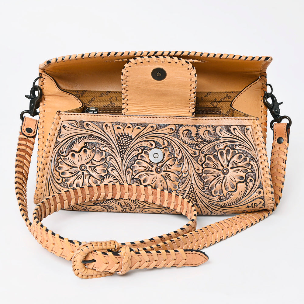 ADBGZ761A American Darling Hand Tooled Genuine Leather Women Bag Western Handbag Purse