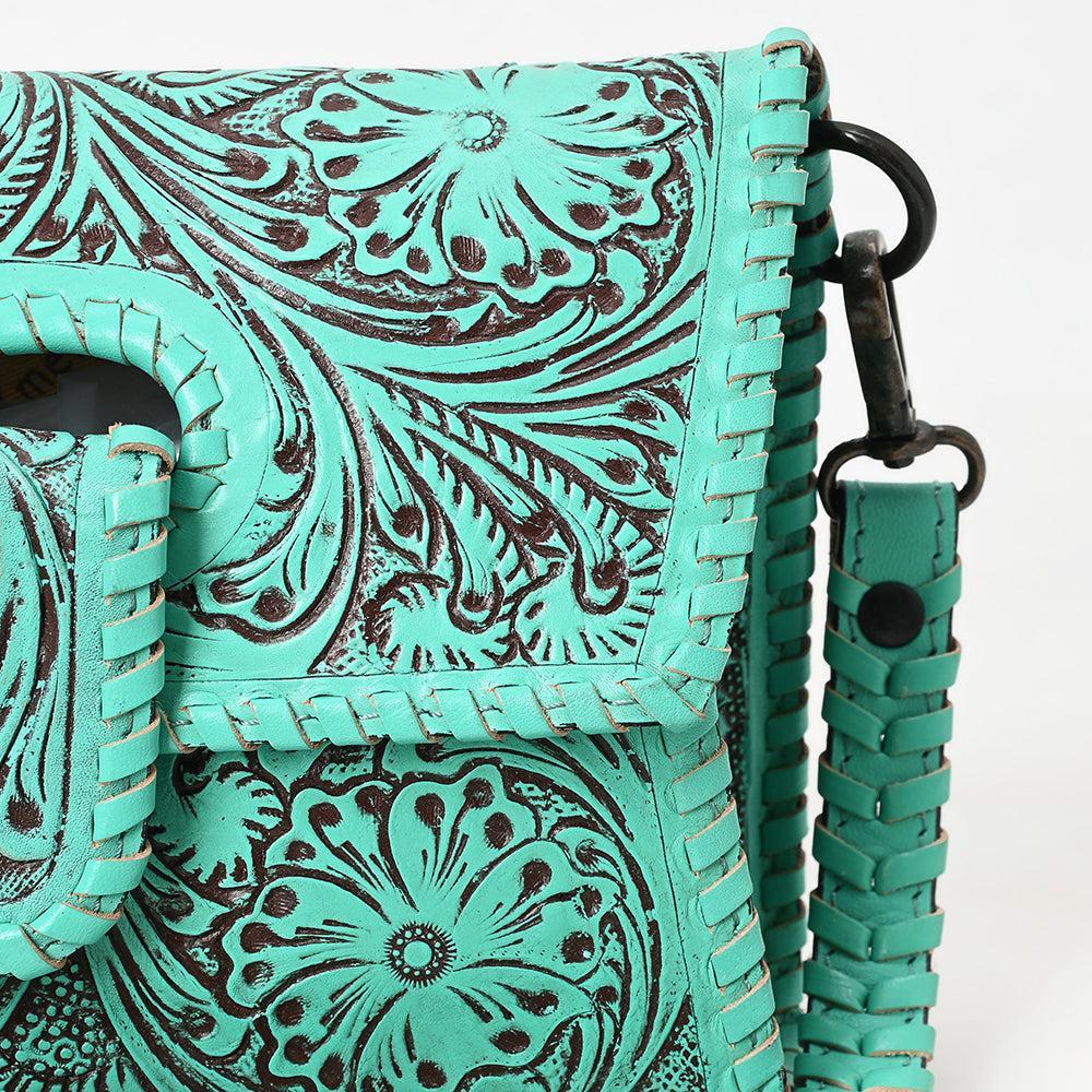 ADBGZ761B American Darling Hand Tooled Genuine Leather Women Bag Western Handbag Purse