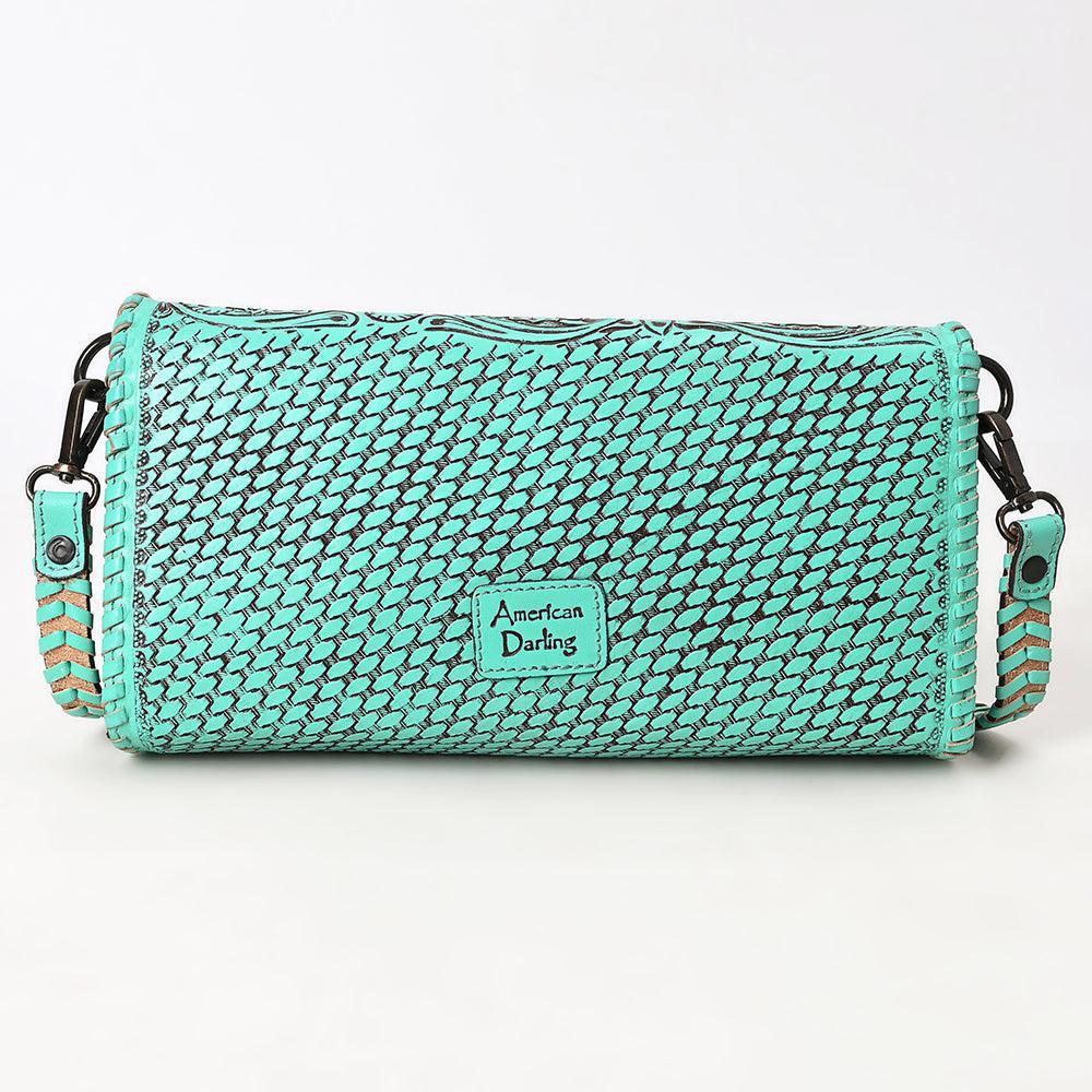 ADBGZ761B American Darling Hand Tooled Genuine Leather Women Bag Western Handbag Purse